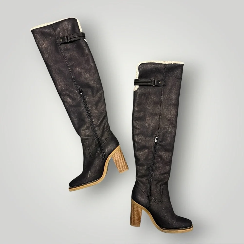 FREE‎ PEOPLE Vegan Blake Heel Boot Sz 37